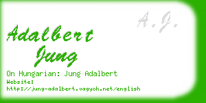 adalbert jung business card